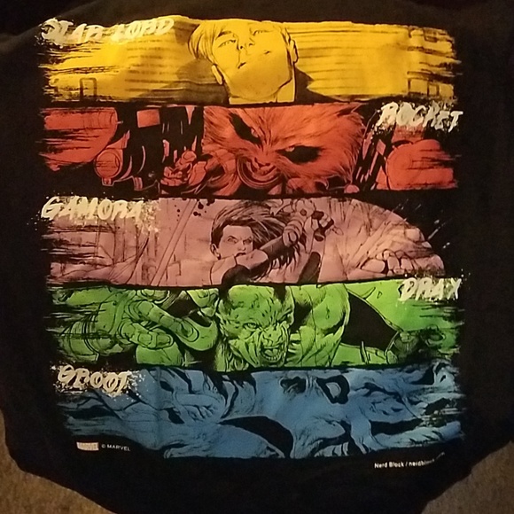 Nerdblock exclusive guardians of the galaxy tshirt - Picture 1 of 4